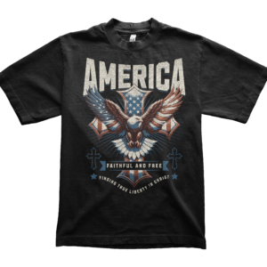 America Faithful and Free Eagle